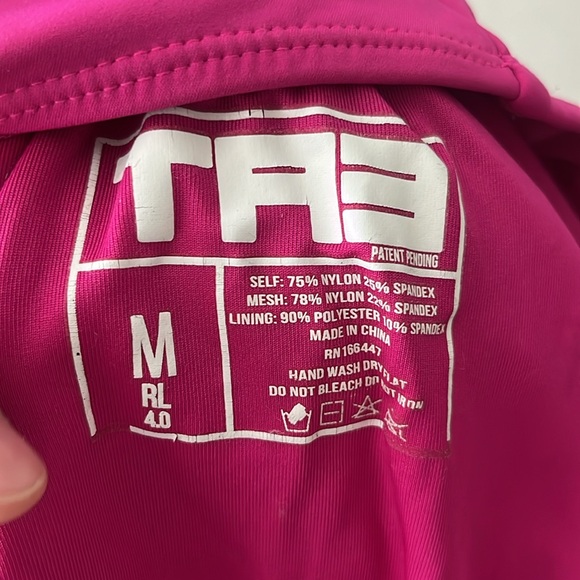 TA3 Swim Square Neck High Leg Sculpt Swimsuit - Picture 3 of 4